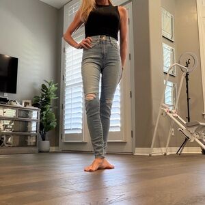 Joe’s jeans flawless the Charlie high-rise skinny ankle